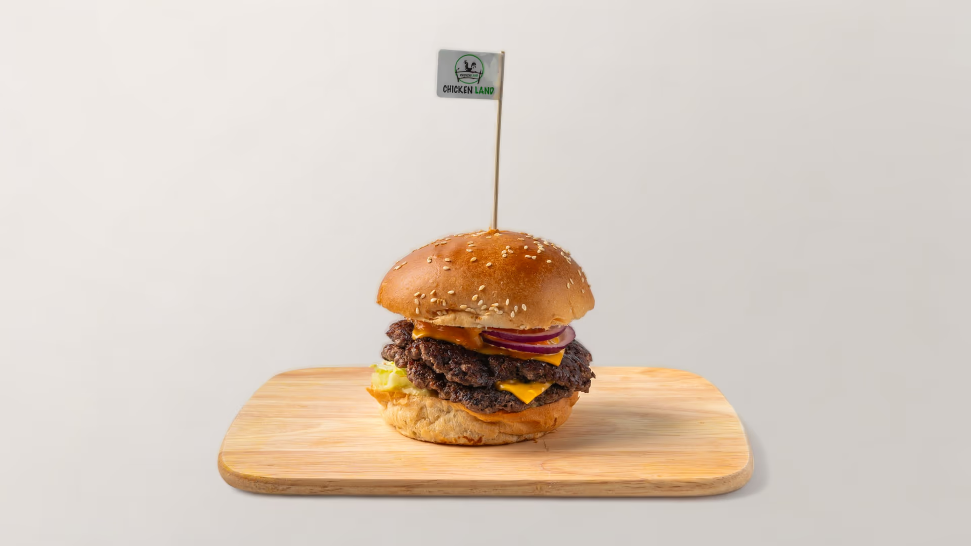 Doppelter Cheeseburger